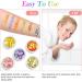 AOOWU Chunky Glitter 12 Colors 3D Nail Art Sequins - Festival & Holographic Cosmetic Glitter for Nail, Face, Body & DIY Art - Buy Online on SooperMarket.com