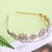 Sparkling Rhinestone Flower Crown Headband for Women & Girls - Bridal Wedding Hair Accessory - Buy Online on SooperMarket.com