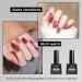Lke Schellack Nailack Starter Set with 72W Lamp | 6 Colors Gel Nail Polish Base & Top Coats | DIY Soft Nail Art Decoration - Buy Online on SooperMarket.com