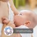 VILLCASE 6Pcs Professional Breastfeeding Cushions | Anti-Overflow Breast Pads for Moms - 10cm Polyester Cotton & TPU Coated Cloth - Buy Online on SooperMarket.com