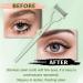 Eyelash Comb Eyelash Curler Makeup Mascara Applicator Eyelash Definer Eyebrow Brush Metal Teeth Eye Lash Tool LSSZ-E Light Green 12 - Buy Online on SooperMarket.com