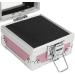 Nail Drill Bits Holder Container 25 Holes Aluminum Alloy Nail Grinding Bits Storage Box Organizer (Pink) - Buy Online on SooperMarket.com