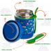Buy Marfrand Thermal Container & Mug for Baby Porridge - 350ml Stainless Steel Dinosaur Design - Ideal for Kids' Meals | International Shipping Available - Buy Online on SooperMarket.com