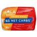 Sola Low Carb & Keto Friendly Golden Wheat Hamburger Buns 6g Net Carbs 14g Protein 11g Fiber Per Bun 4/bag (Pack of 2) - Buy Online on SooperMarket.com