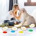 SuplutuX Recordable Training Buttons for Dog Dog buttons talk Training with 30 Patterns of Stickers Training Buttons for Dogs Puppy & Pets (Pack of 4) Pack of 4 - Buy Online on SooperMarket.com