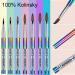 Shine Chance Size 8 Acrylic Nail Brush - 100% Real Kolinsky Art Brush for Acrylic Powder Application - Handmade Manicure Tool for Professional and Beginners - Buy Online on SooperMarket.com