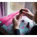 Manicure Cushion Pedicure Pillow Pink Flamingo Nail Arm Rest Xmas Gifts - Buy Online on SooperMarket.com