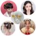 Flymind 6Pcs Moving Butterfly Tassel Hair Clips Elegant Antique Side Clip for Women & Girls (Silver) - Buy Online on SooperMarket.com