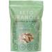 Keto Hana Coconut & Almond Original Butter Breakfast Granola with No Refined Sugars & Only 1.1g Net Carbs Includes 4 x 300gr/0.6lbs Family Bags