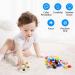 Arudyo Silicone Rudder Teether with Wooden Ring for Babies - BPA Free, Soothing Teething Toy (Khaki) - Buy Online on SooperMarket.com