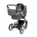 L SSIG Baby Stroller Organizer & Shoulder Bag - Anthracite | Complete Stroller Solution with Attachment | Buggy Bum Bag - Buy Online on SooperMarket.com