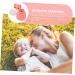 6 Pcs Healeved Baby Powder Puffs in Cute Dispenser Box - Travel Size Talcum Powder for Newborns - Pink, 10X7CM (2pcs) - Buy Online on SooperMarket.com
