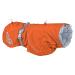 Hurtta Monsoon Dog Raincoat Waterproof Rain Jacket for Dogs with Reflectors Orange 80 cm 32 in Sea Buckthorn
