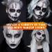 BOBISUKA Alabaster White Face Body Paint Stick White Eye Black Sticks for Sports Water Based Face Painting Kit Quick Drying Foundation Makeup for Halloween Clown Skeleton Joker Cosplay SFX Costume - Buy Online on SooperMarket.com