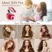Pretfy Automatic Curling Iron - 1 Inch Ceramic Ionic Auto Hair Curler with LCD Display 4 Temperature Settings Anti-Scald & Auto Shut-Off - Fast Heating for Effortless Hair Styling - Buy Online on SooperMarket.com