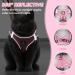 Cat Harness and Lead Set Adjustable Reflective Stripe Cat Kitten Walking Vest with Leash Cat Collar Escape Proof Soft Mesh Vest Harness and Lead for Small Medium Cats Pets Walking S Pink - Buy Online on SooperMarket.com