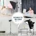 EMART 7 Ft Photography Light Stand - Portable Tripod Stand for Speedlight, Flash, Softbox, Umbrella - 2 Pack 7ft with Carry Case - Buy Online on SooperMarket.com