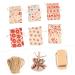 KOMBIUDA 24pcs Countdown Candy Bag Burlap Bags 24 Days Christmas Advent Bags Christmas Candy Bag Wreath - Buy Online on SooperMarket.com