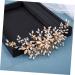 BELLIFFY Headgear Bride Wedding Hair Comb Bridal Flower Hair Comb Wedding Headdress Wedding Pearl Hair Comb Bridal Headpieces for Wedding Bridal Hair Accessories Wedding Hair Accessories - Buy Online on SooperMarket.com