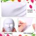 50-Piece White Plain Paper Mache Masks for DIY Masquerade Halloween Costume Crafts - Buy Online on SooperMarket.com