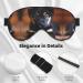 Puppies Dog Print Double-Sided Eye Mask | Soft Light Blocking Sleep Enhancer | International Shipping Available - Buy Online on SooperMarket.com