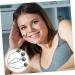 BELLIFFY 1 Pair Dimple Trainer Cheeks Clip Dimples Trainer for Cheeks Metal Dimples Exerciser Facial Tool Face Dimples Exerciser Dimples Maker for Face Cheeks Face Exerciser Cheeks Balls 4.30X2.50X0.80CM Black - Buy Online on SooperMarket.com