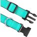 Joytale Reflective Dog Collar - Adjustable & Padded Nylon Collar for Dogs - 12 Colors - Small to Extra Large Sizes - Teal - Buy Online on SooperMarket.com