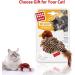 Gigwi Interactive Cat Toy - Real Chirping Bird Sound | Feather & Plush Design for Indoor Cats | Relieves Boredom - Buy Online on SooperMarket.com