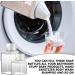 WANDGU Airtight Detergent Dispenser with Doser: 2 Pieces Reusable Washing Powder Dispenser Detergent Box Airtight Washing Powder Container White 1100 ml + 700 ml - Buy Online on SooperMarket.com