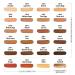 Ruby Kisses HD Brush Concealer & Foundation 3 Pack (Fawn) - Flawless Coverage Bundle - Buy Online on SooperMarket.com