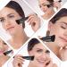 Foundation Brush Flat Top Kabuki Foundation Brush for Liquid Makeup Cream Powder Travel Size Face Foundation Blending Makeup Brushes (large) L black - Buy Online on SooperMarket.com