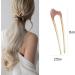 RTRTGS 4 Pieces U-shaped Hair Pins Hairpin Stick French Style U-shaped Hair Clips U-shaped Headdress Hairpins Fork for Women Girls Hair Styling Accessories - 4 Types - Buy Online on SooperMarket.com