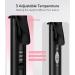 Dual Voltage Mini Curling Iron 3/4 Inch Barrel - Keratin & Argan Oil Infused Adjustable Temperature Travel Storage Bag - Perfect for International Travel - Buy Online on SooperMarket.com