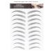 6D Waterproof Eyebrow Stickers - Professional Eyebrow Makeup Tool for Women & Girls - Long-lasting Black Transfer Stickers (BLACK-09 - Buy Online on SooperMarket.com