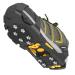 Grectek GT10 Crampons Light ice and snow grip tunnels via shoe/boot traction tunnels to slip into stretch shoes XL