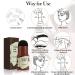 Dark Brown Eyebrow Stamp Stencil Kit - 10 Styles with 2 Brushes | Reusable Eyebrow Stencils - Buy Online on SooperMarket.com