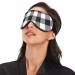 Haskirky Light Blocking Eye Mask | Breathable & Adjustable for Adults | Perfect for Travel, Yoga, Meditation & Office | Deep Sleep Goodies | White Black Buffa - Buy Online on SooperMarket.com