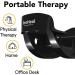 ProHeal Foot Rocker Calf Stretcher with Spiked Ball Massager for Plantar Fasciitis & Achilles Tendonitis - Blue/Yellow - Lower Leg Pain Relief - Buy Online on SooperMarket.com