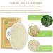Crovin Loofah Pads - 100% Natural Exfoliating Body Scrubber for Men and Women - 6 Count SPA Gift Set for Bath Shower - Buy Online on SooperMarket.com