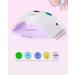 SUNUV SUN8 Pink Gel UV LED Nail Lamp 36W with Auto Sensor and 3 Timers - Buy Online on SooperMarket.com