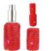 TROONZ Rhinestone Perfume Travel Refillable Bottle | 30ml Portable Spray Atomizer Bottle | Travel Reusable Bottle Container Empty Perfume Spray Bottle For Travel - Buy Online on SooperMarket.com