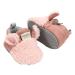 TMEOG Baby Booties Slippers Infant Boots Newborn First Walking Shoes Baby Winter Sock Crib Shoes for Boys Girls 0-18Months 6-12 Months F Pink Sheep