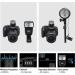 JJC 3-in-1 Wireless Flash Trigger & Remote Control Kit for Nikon Z7/Z6/D750/D7500/D5600/D3300 with 2 Receivers - Replaces Nikon MC-DC2 - Buy Online on SooperMarket.com