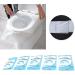 50pcs Disposable Plastic Toilet Seat Cover Waterproof Portable Paper Toilet Seat Covers Travel Accessories - Buy Online on SooperMarket.com