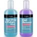 MyGel Nail Gel Polish Kit with UV Lamp - 4 Colours, Top & Base Coat, Mylee Prep + Wipe Remover - White Lamp Included - Buy Online on SooperMarket.com