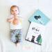 RubyRoo Baby Memory Book - Gender Neutral Milestone Keepsake Album for First 5 Years - Woodland Theme Scrapbook Journal - Perfect Baby Shower Gift - Buy Online on SooperMarket.com