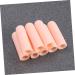 Finger Cots Set - 8 Pcs Finger Tips & Toe Sleeve Covers for Pain Relief - Beige Thin Section - Thumb and Toe Protectors Included - Buy Online on SooperMarket.com