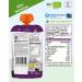 Organic Baby Food Puree - Pumpkin Pear Apple Plum Oats & Cinnamon | 32 Recyclable Squeeze Pouches (100g Each) | 8+ Months - Buy Online on SooperMarket.com