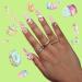Makartt Sweet Cravings Nail Decoration Set: Nail Stickers, Glitters, Decals, 3D Decorations - Girl DIY Nails Art Kit - Buy Online on SooperMarket.com