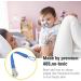 Jomewory Pacifier Holder | Durable & Soft Paci Clips | Ideal Infant Birthday Gift for Girls | Washable & Easy to Use - Buy Online on SooperMarket.com
